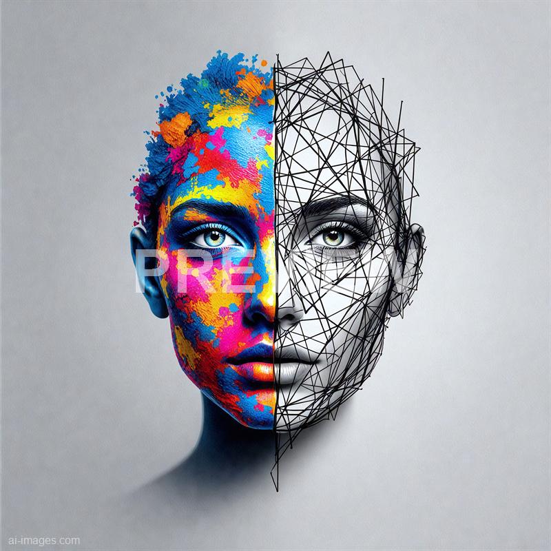 3424 - half-of-a-face-painted-in-vibrant-colors-while-the-ot_250421003248_Filename Text 2_03607_Filename Text 3